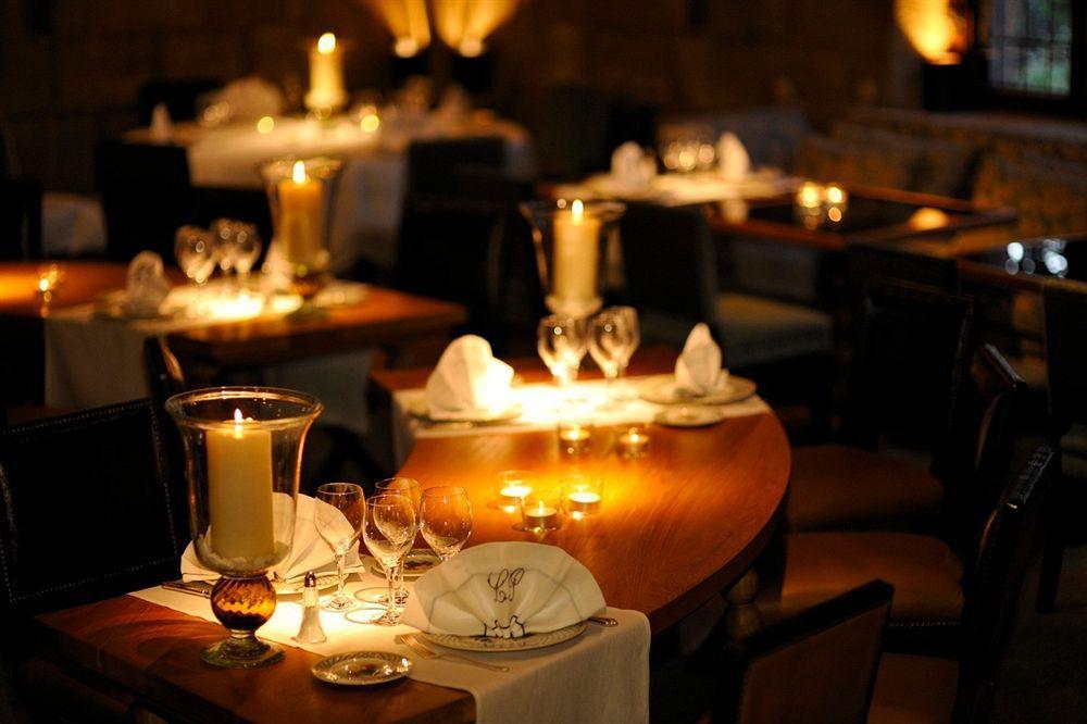 Hotel Landa Burgo Restaurant foto Candlelight dinner